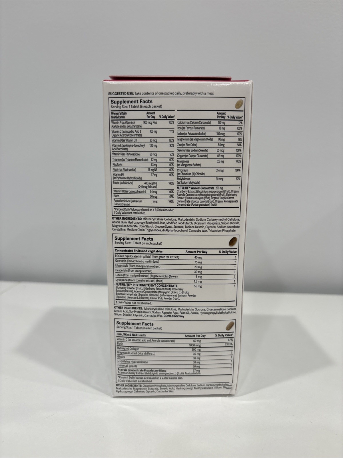Nutrilite Women’s Pack 30 Packets Exp 06/2027
