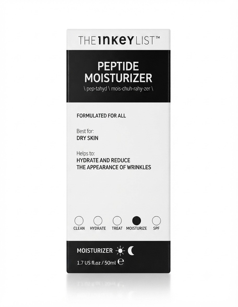 THE INKEY LIST Peptide Fast-Absorbing Daily Moisturizer (1.7 oz)