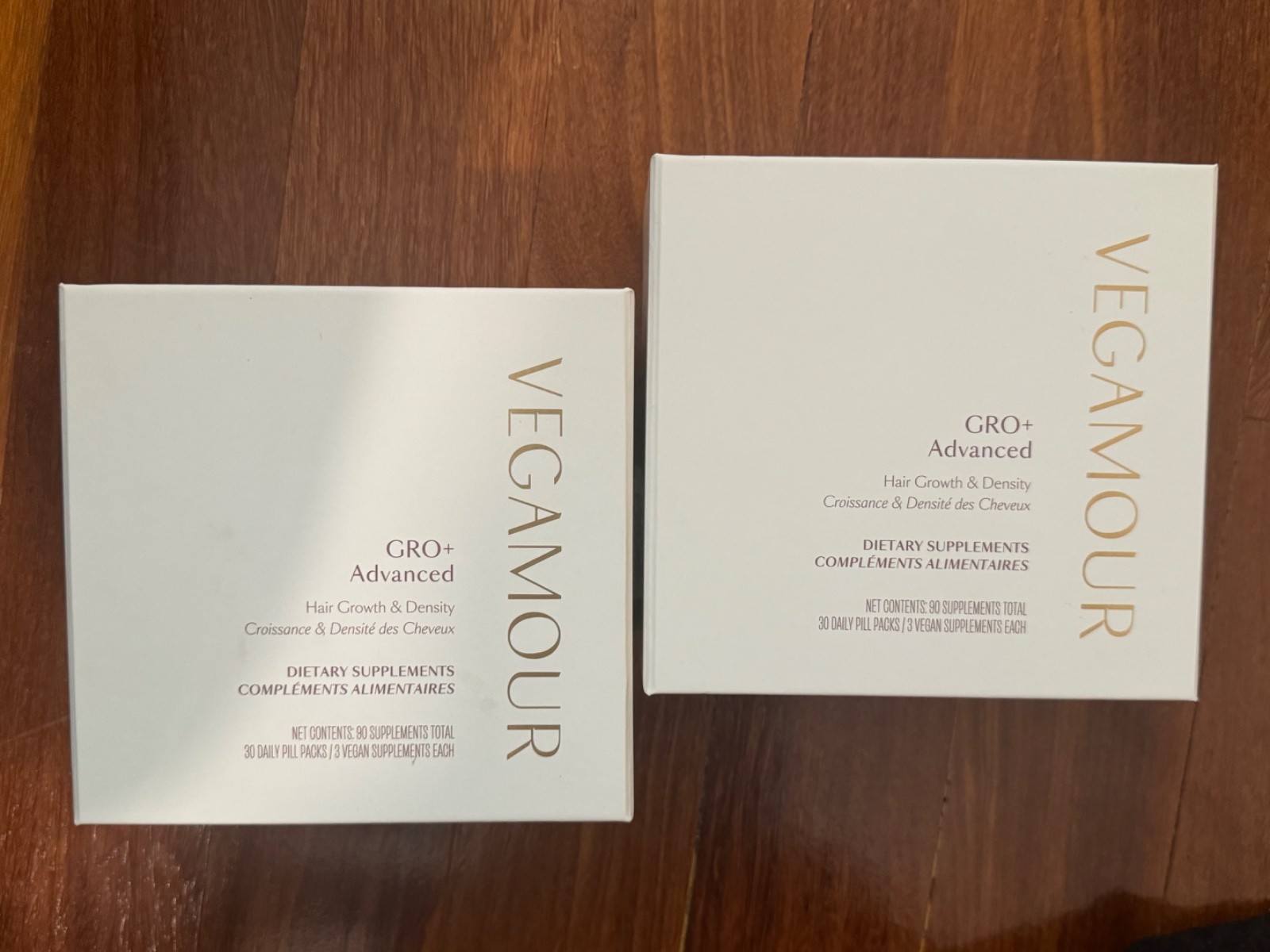 3 MONTH SUPPLY VEGAMOUR GRO Advanced Hair Growth and Density Supplements – 270ct