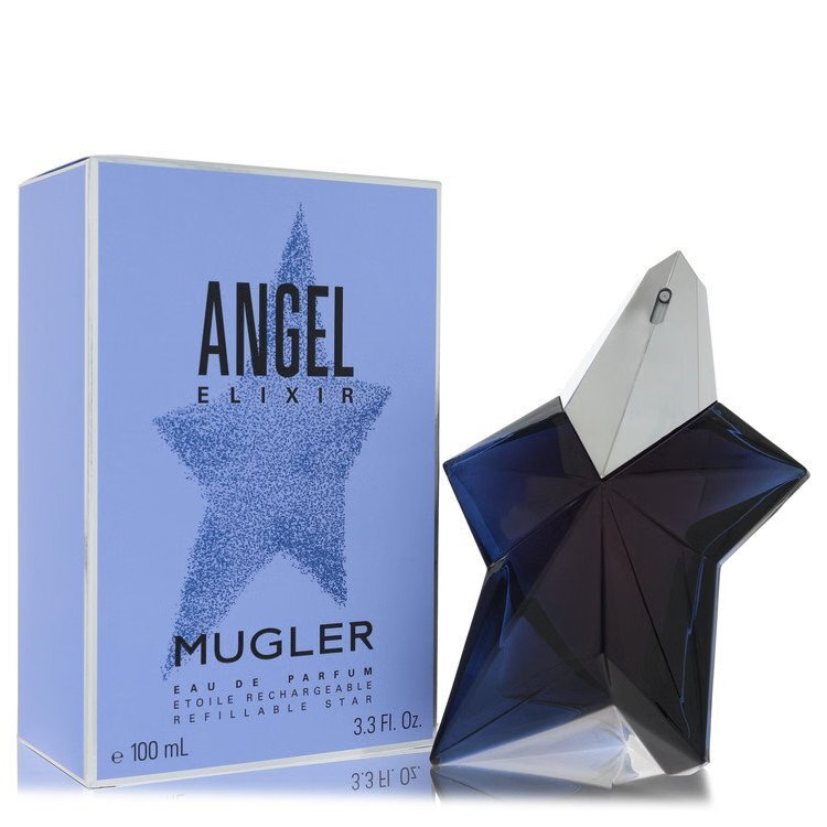 Angel Elixir By Thierry Mugler Eau De Parfum Refillable Spray 3.4 Oz (Women)