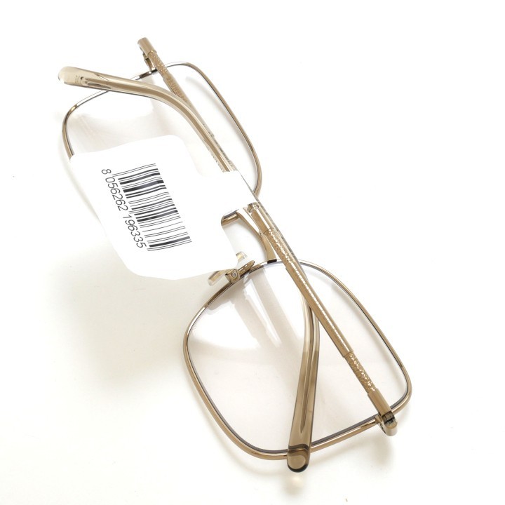 BRUNELLO CUCINELLI BC1005T 5002 Titanium Eyeglass Frames Gold NEW
