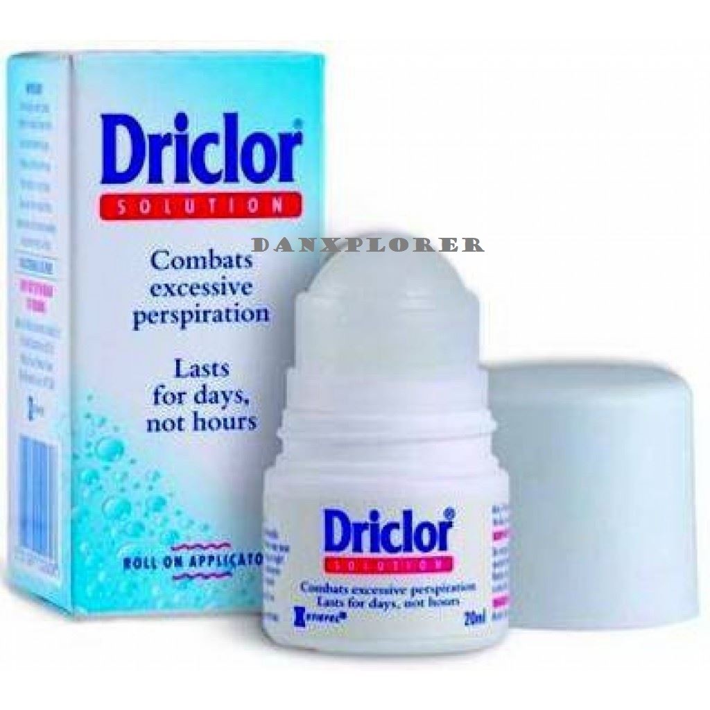 20ml — DRICLOR Roll on Applicator Antiperspirant 20ml NEW IN BOX, EXP 05/2026
