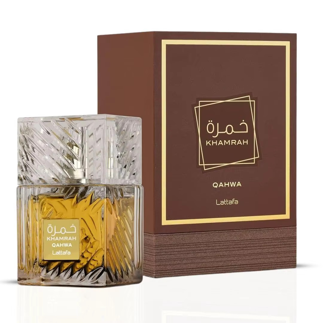 Lattafa Khamrah Qahwa Eau de Parfum 3.4oz 100ml Unisex Arabian Perfume