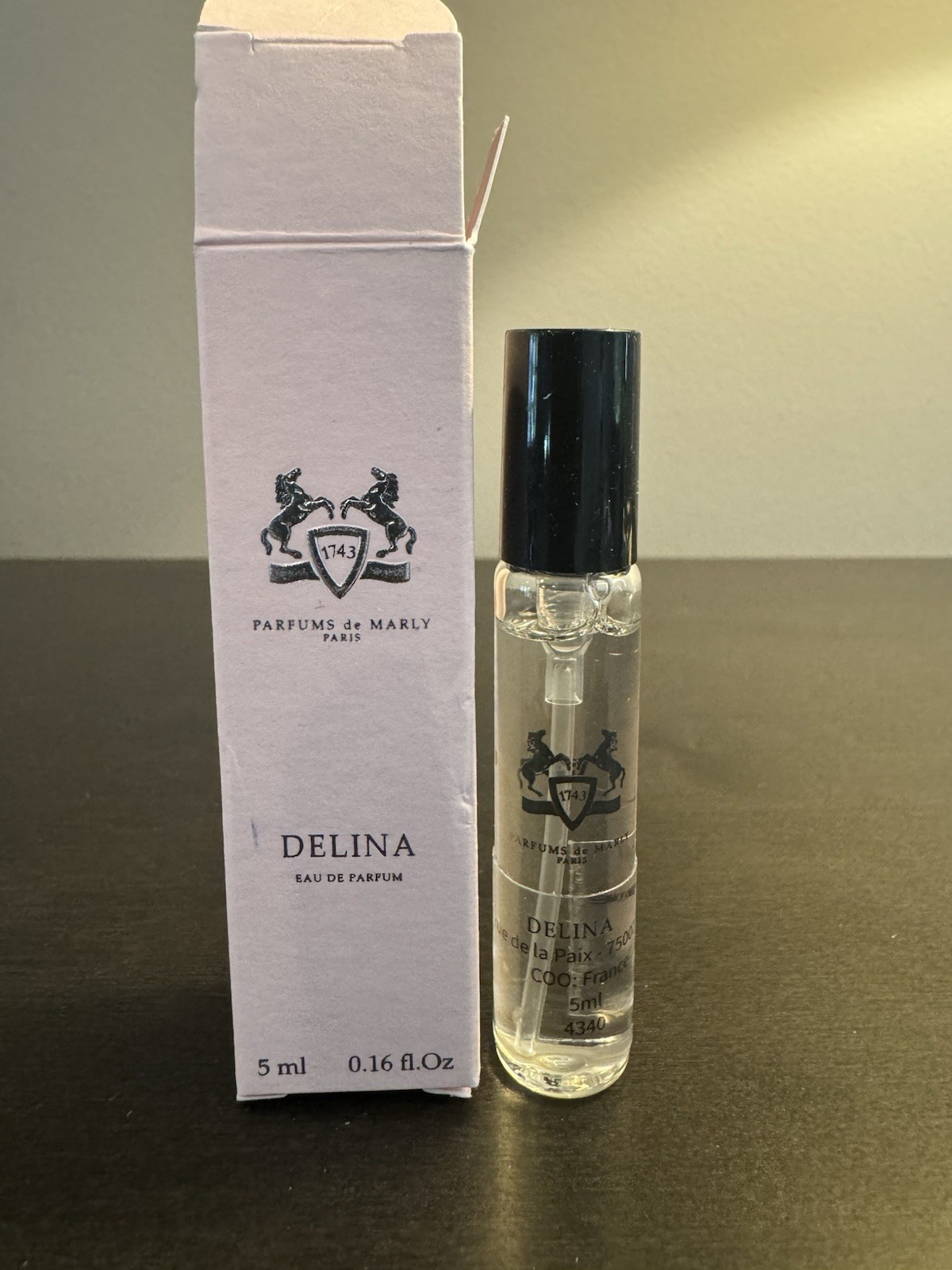 Parfums de Marly Delina Eau de Parfum 5 ml .16 oz Travel Size Spray NIB