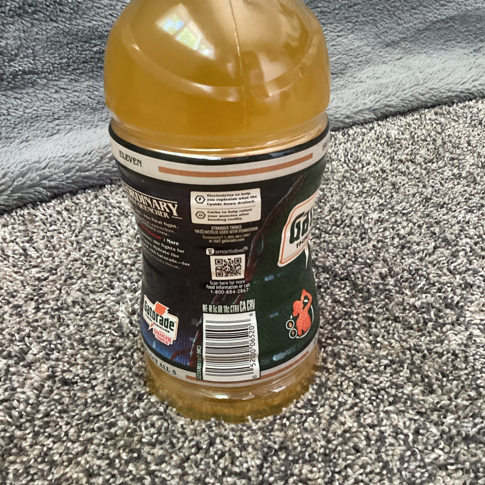 Gatorade Thirst Quencher Stranger Things Citrus Cooler Limited Edition 28 fl oz