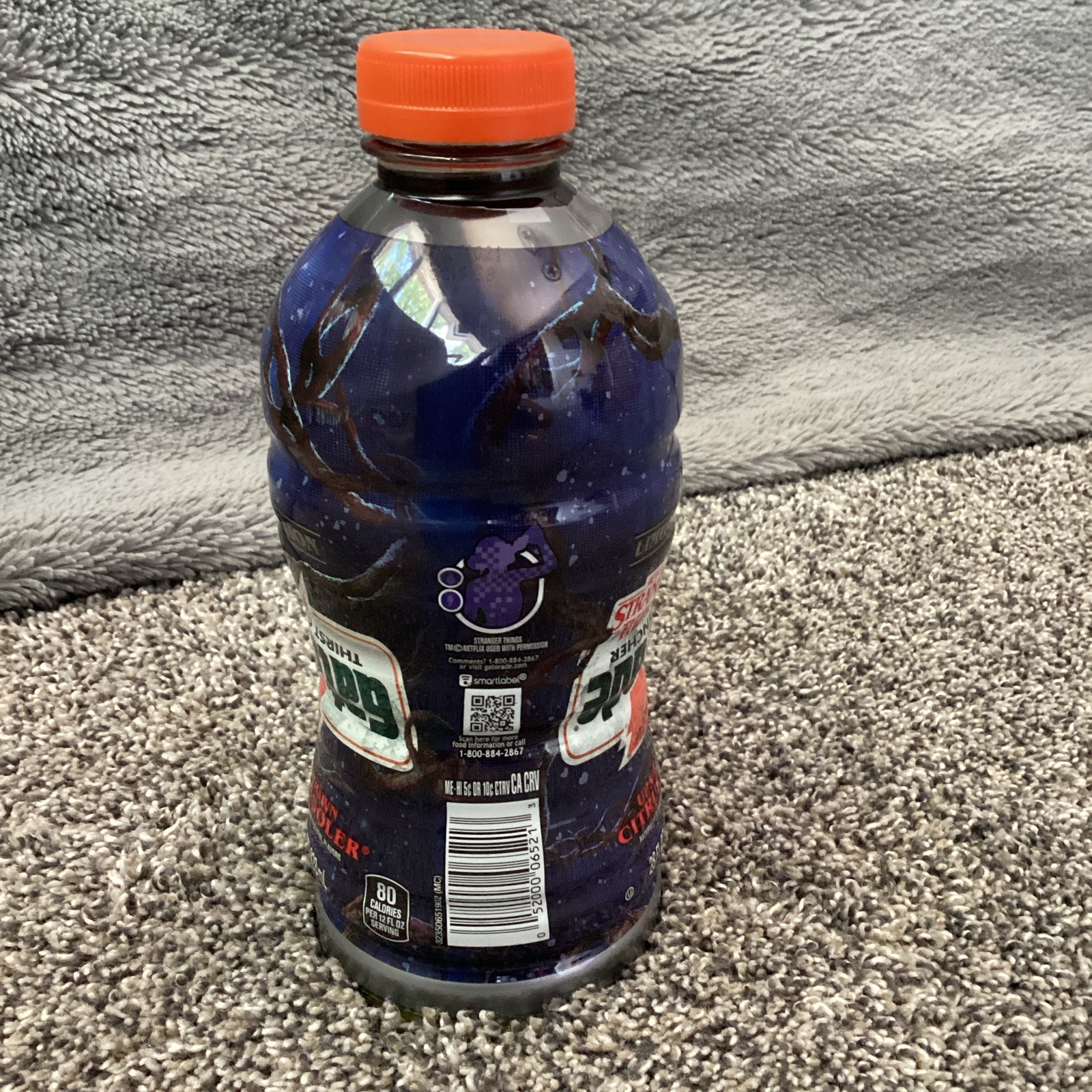 Gatorade Thirst Quencher Stranger Things Citrus Cooler Limited Edition 28 fl oz