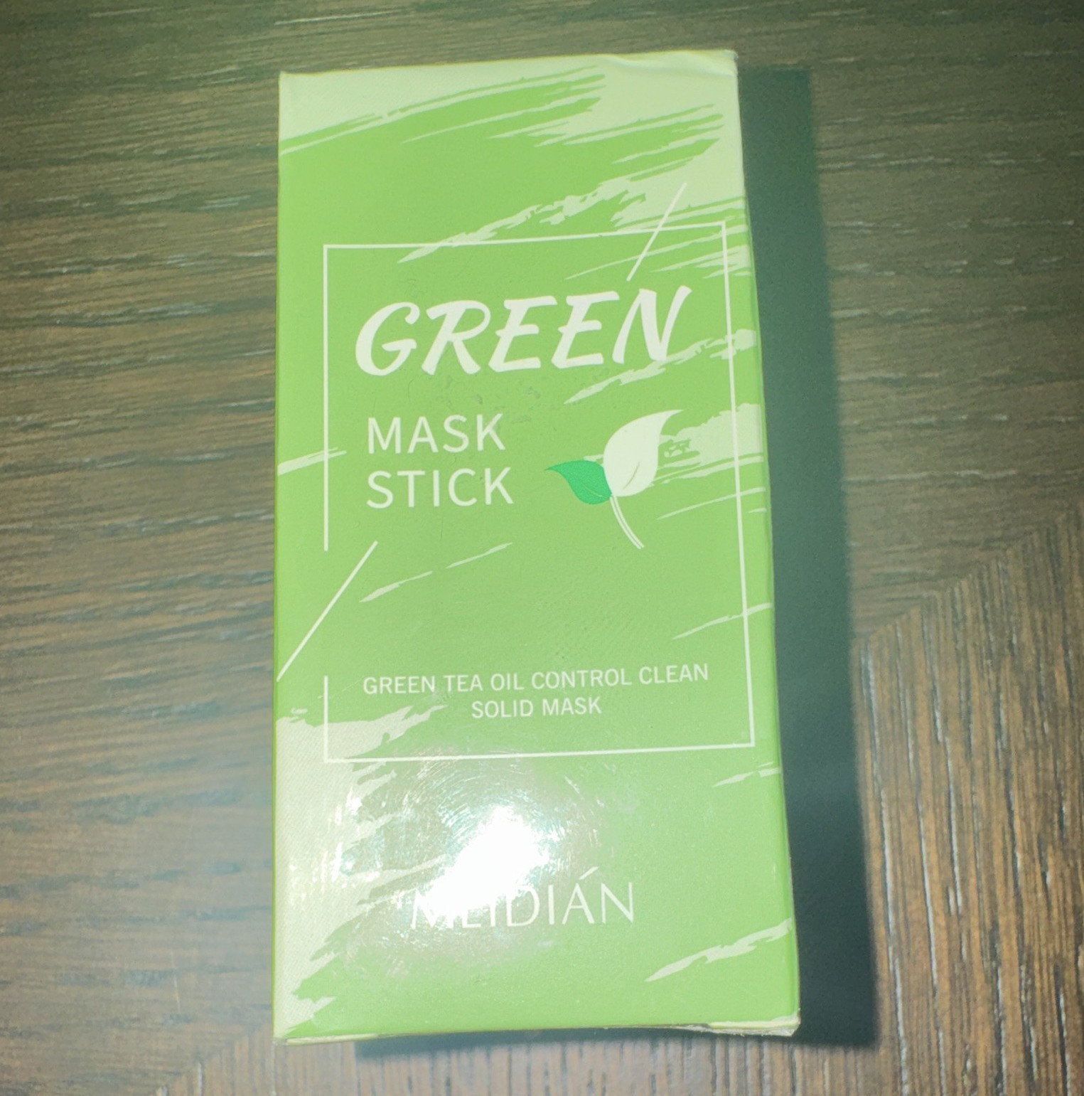 MEIDIAN Green Tea Mask Stick 40g Solid Stick, Oil Control Face Mask