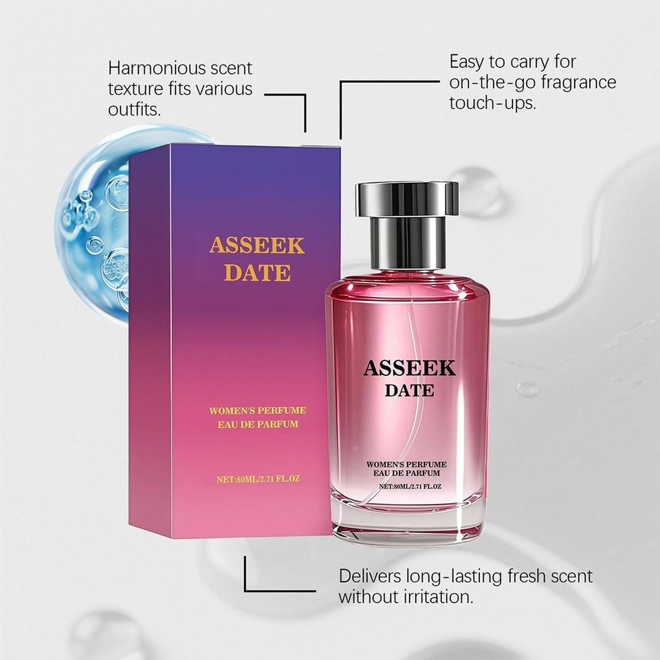 NEW ‘ASSEEK Women’s Perfume 2.71Oz/80ML Floral Fruity Refreshing Fragrance Mist