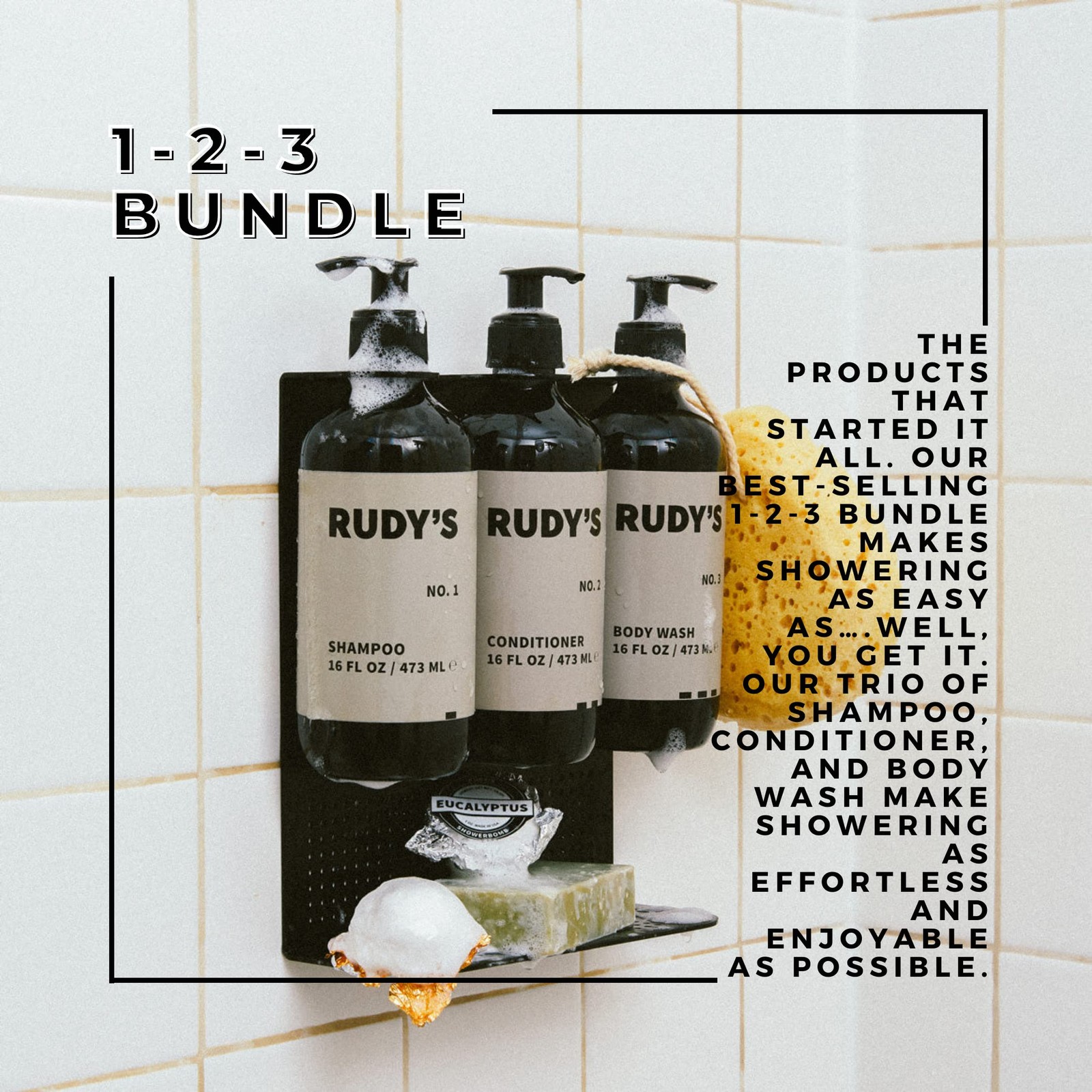 Rudy’S Rudys No. 1 Moisturizing Shampoo Natural Ingredients W/Coconut Oil