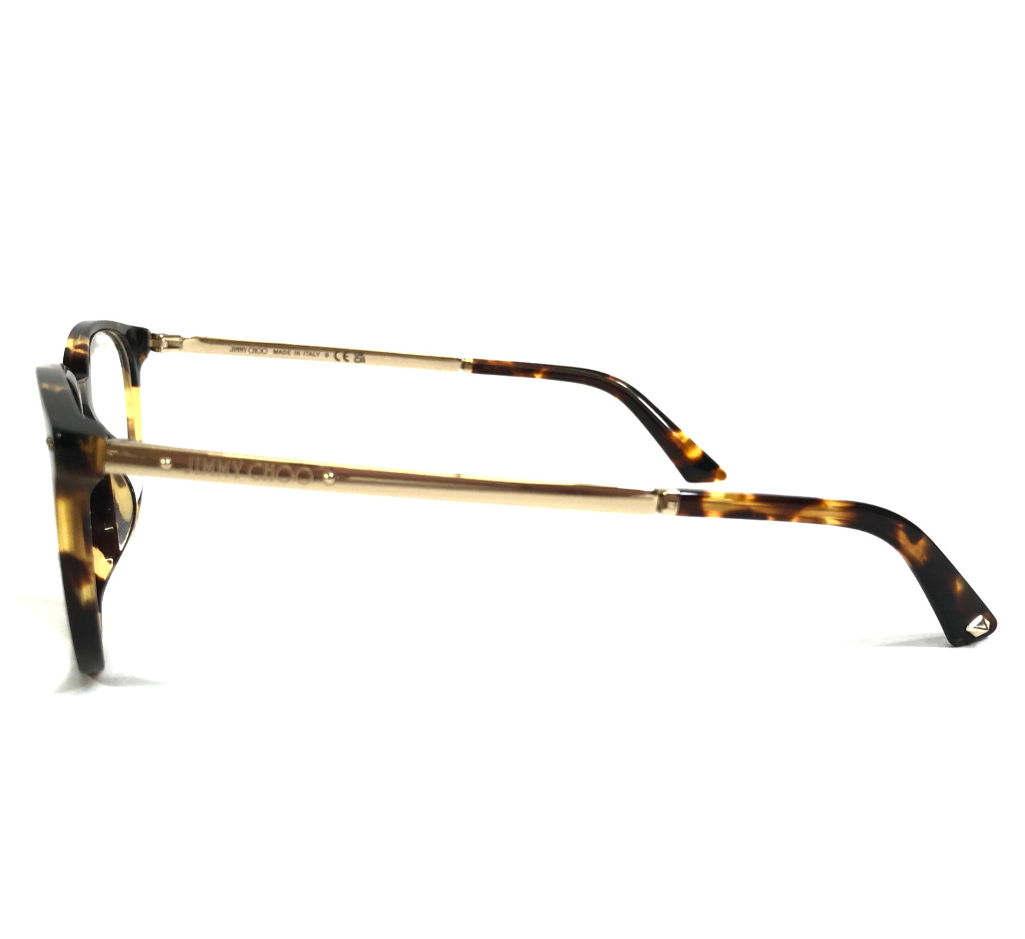 Jimmy Choo Eyeglasses Frames JC3055D 5110 Tortoise Brown Asian Fit 52-20-145