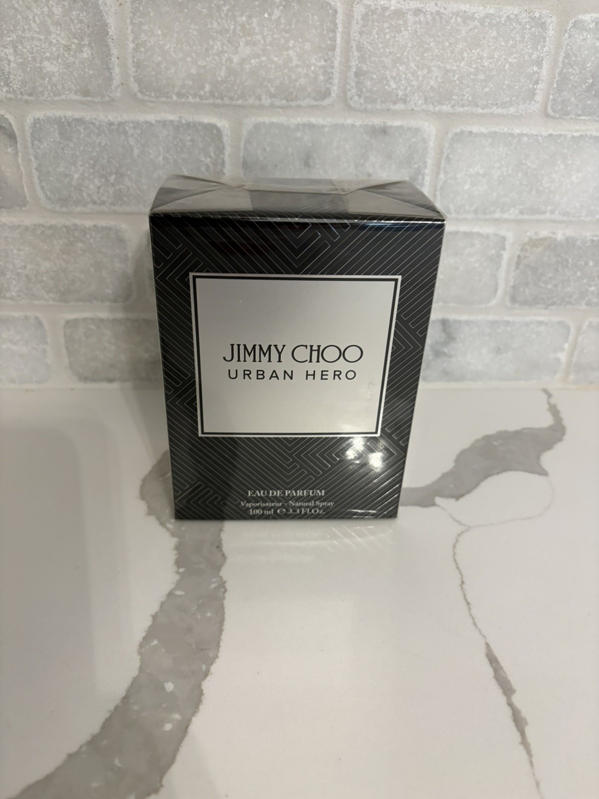 URBAN HERO BY JIMMY CHOO 100ML EDP SPRAY (NEW WITH BOX & SEALED)