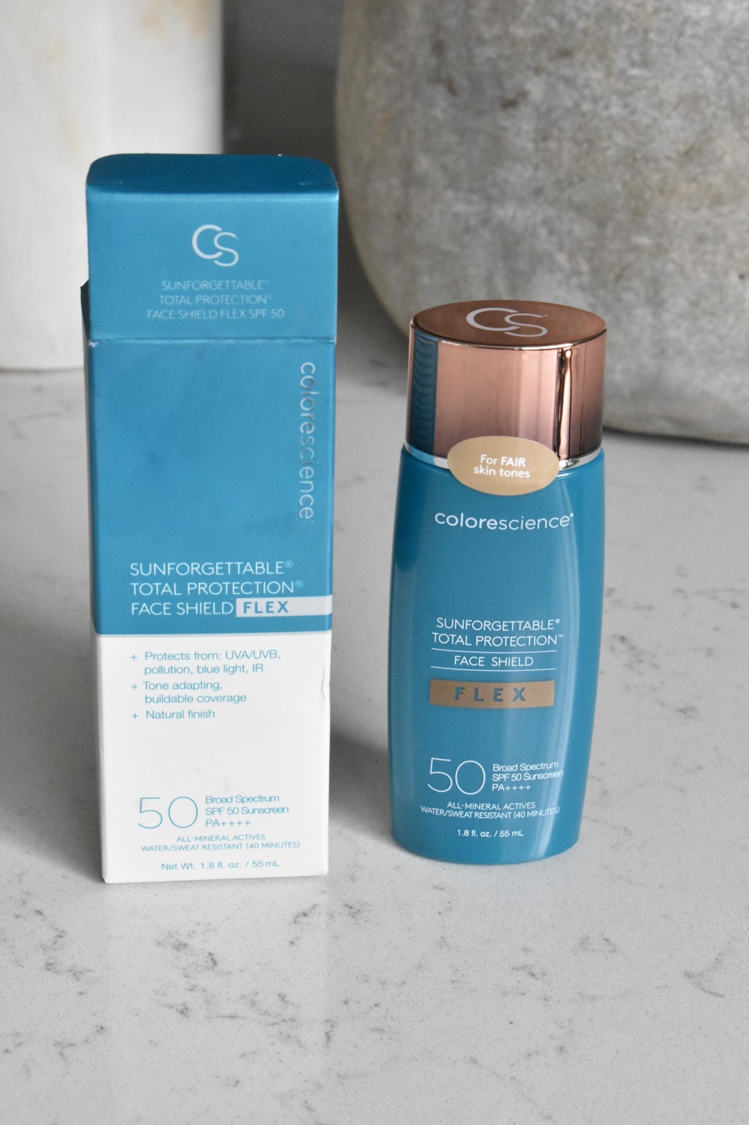 Colorescience Sunforgettable Total Protection Face Shield SPF 50 FLEX FAIR NIB