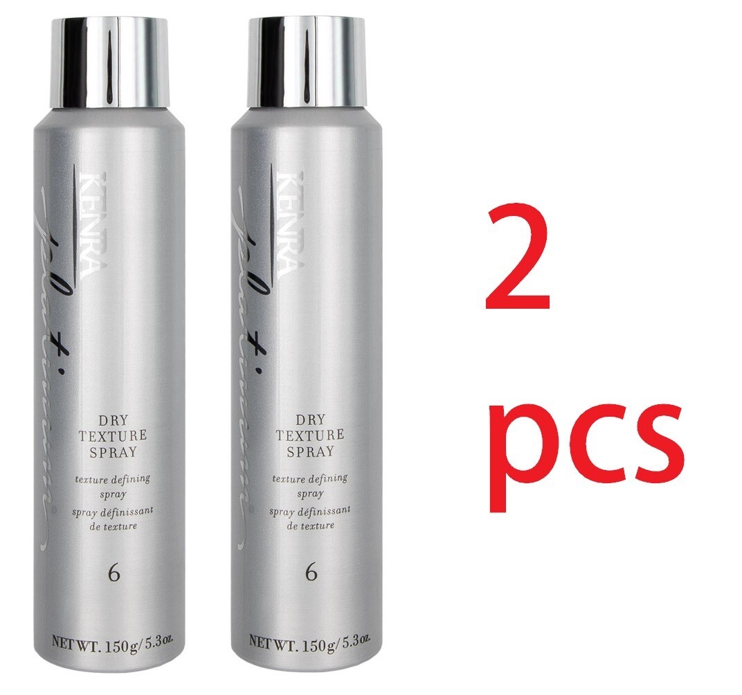 2 X Kenra Platinum Dry Texture Spray #6 5.3 oz (2 PACK !!! )
