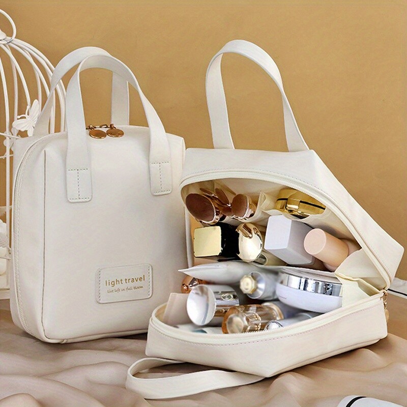1PC Makeup Bag New Premium Makeup Travel Bag for Women PU Large Capacity