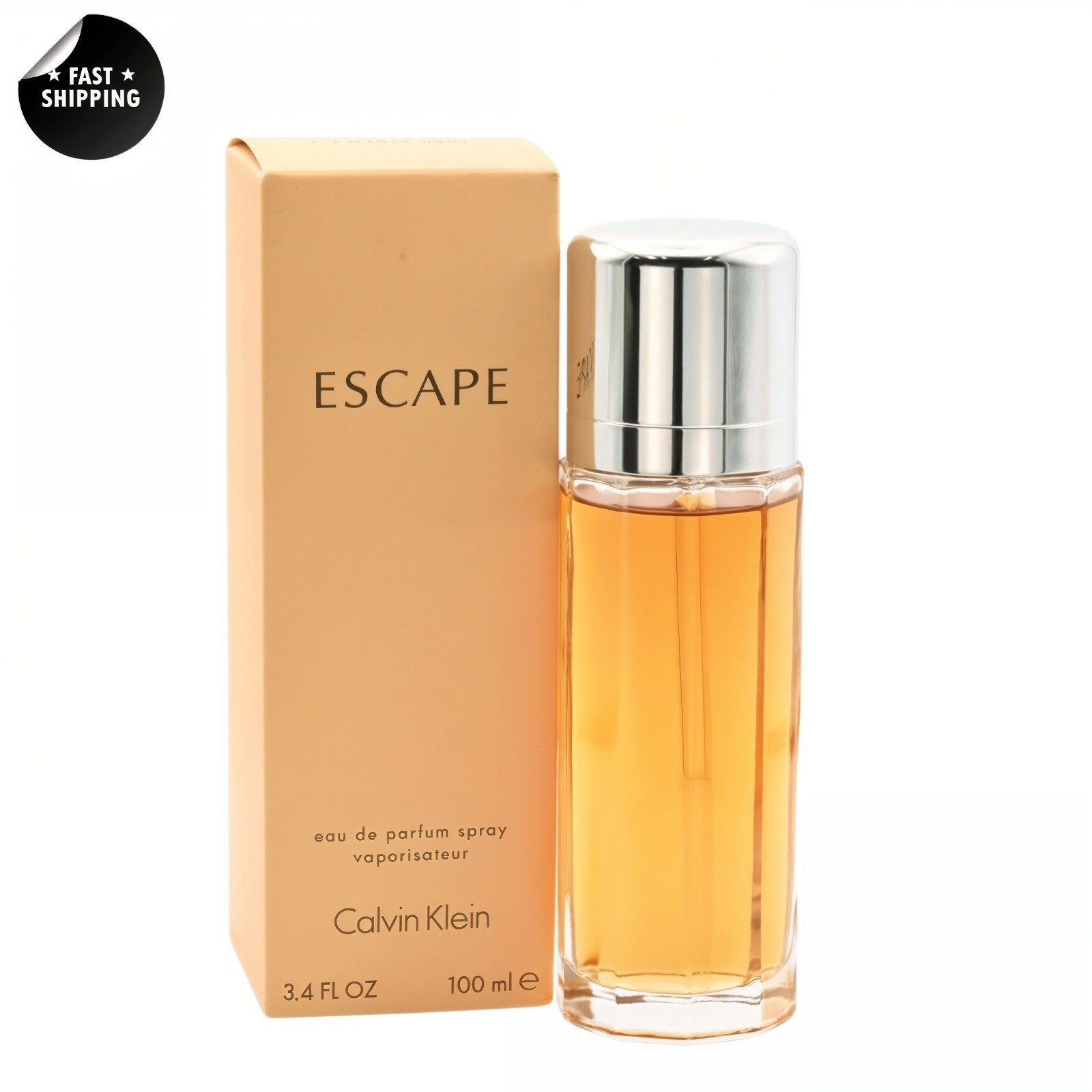 Escape by Calvin Klein EDP Perfume for Women 3.4 oz New In Box 100% Authentic