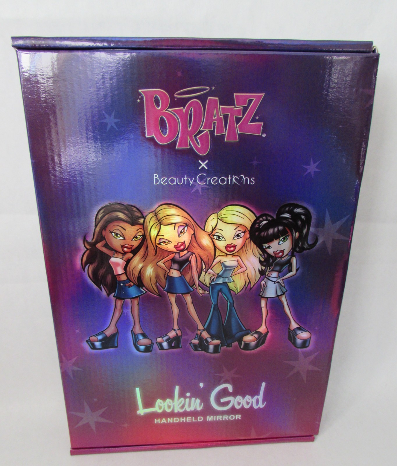 Beauty Creations x Bratz Girls Night Out Lookin Good Hand Held Mirror New Purple