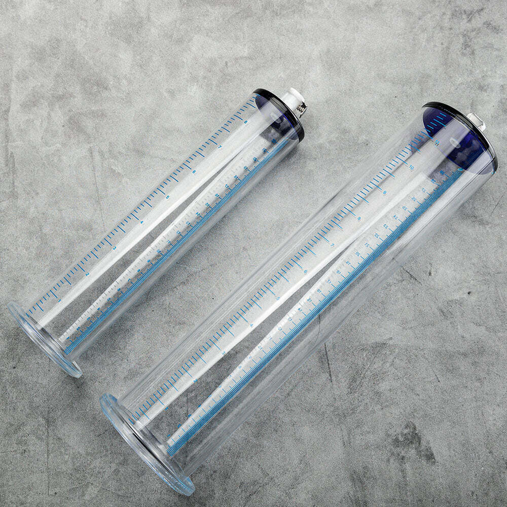 Cylinder WIDE Flange Thick Walls for Male Enhancer Enlargement Penis Vacuum Pump