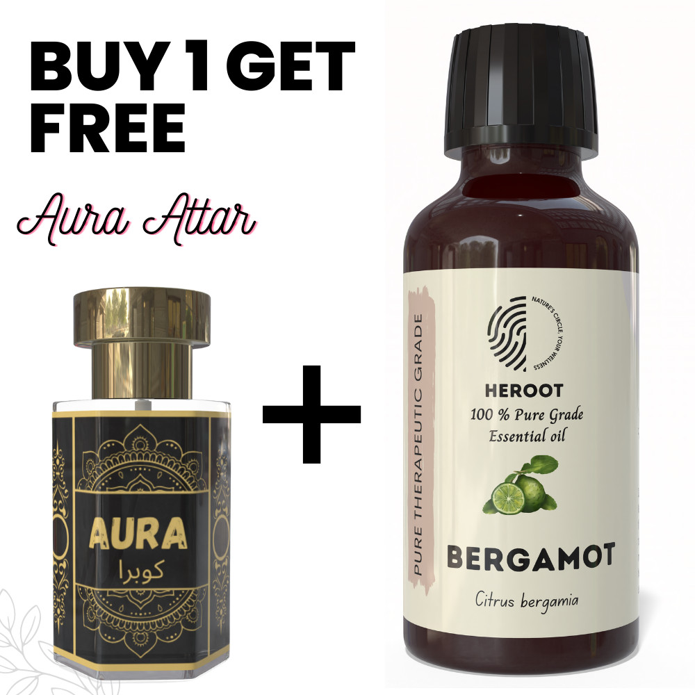 Bergamot Essential Oil 10ml Aromatherapy Diffuser Home Fragrance DIY+Free Attar