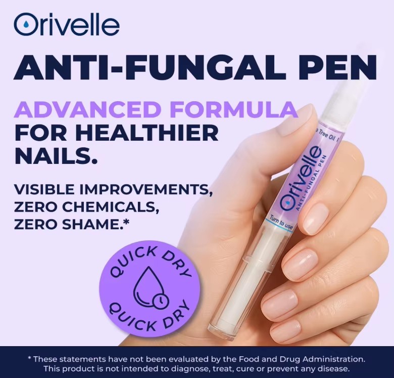 Orivelle Anti Pen, Clear Anti Fungal Pen, Anti Fungal Nail 3ml
