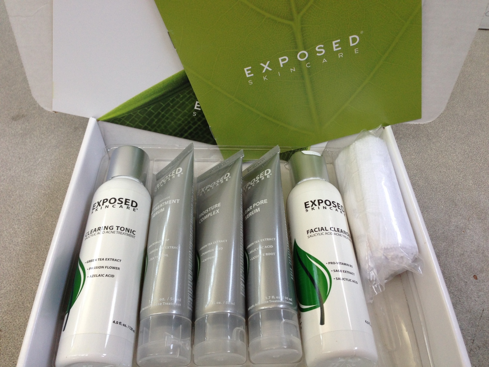 New Exposed Skin Care Full Expanded Kit – Over 40% off!