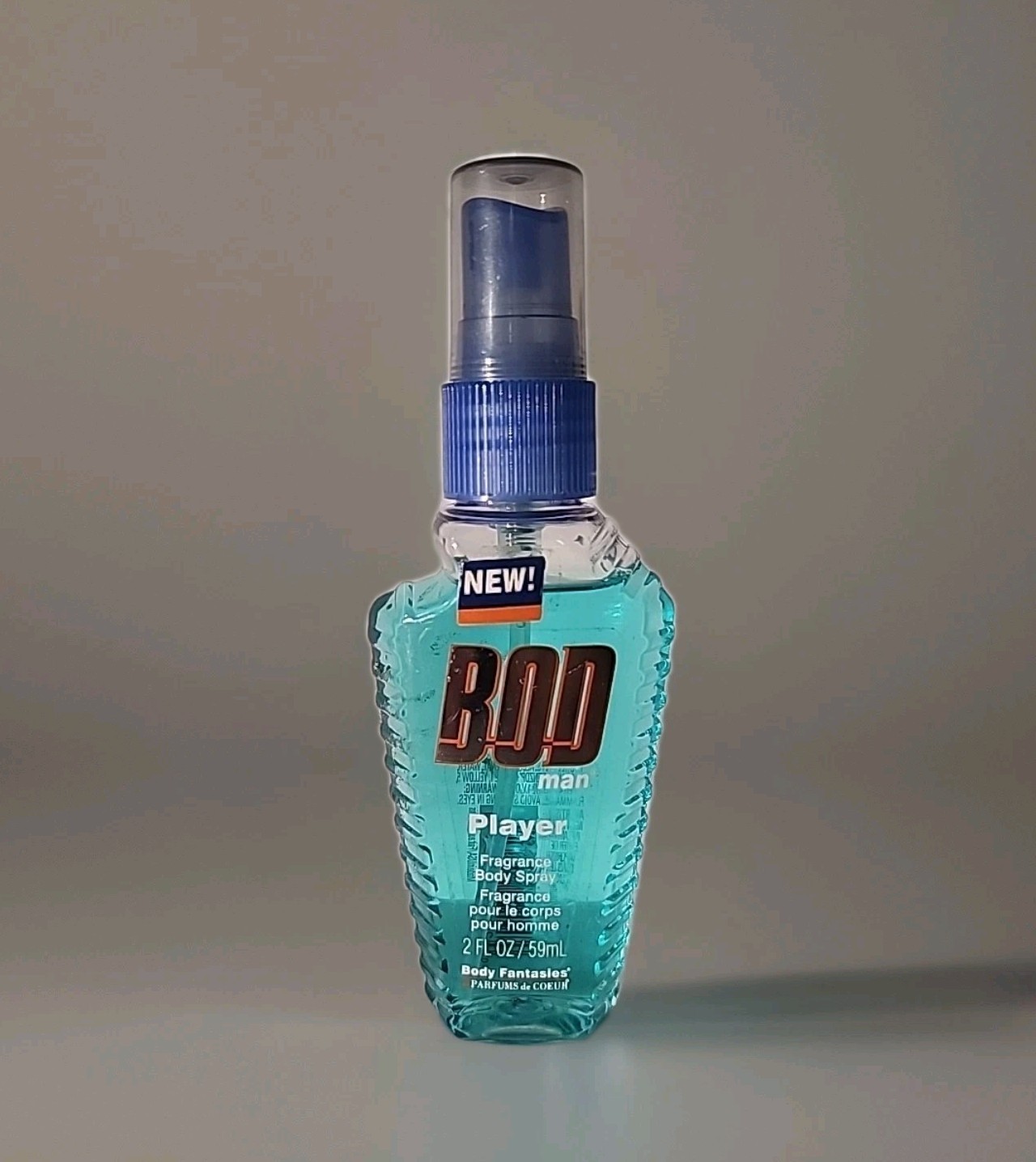 BOD Man Player Body Spray 2oz by Parfums De Coeur NEW! FRESH SCENT! RARE