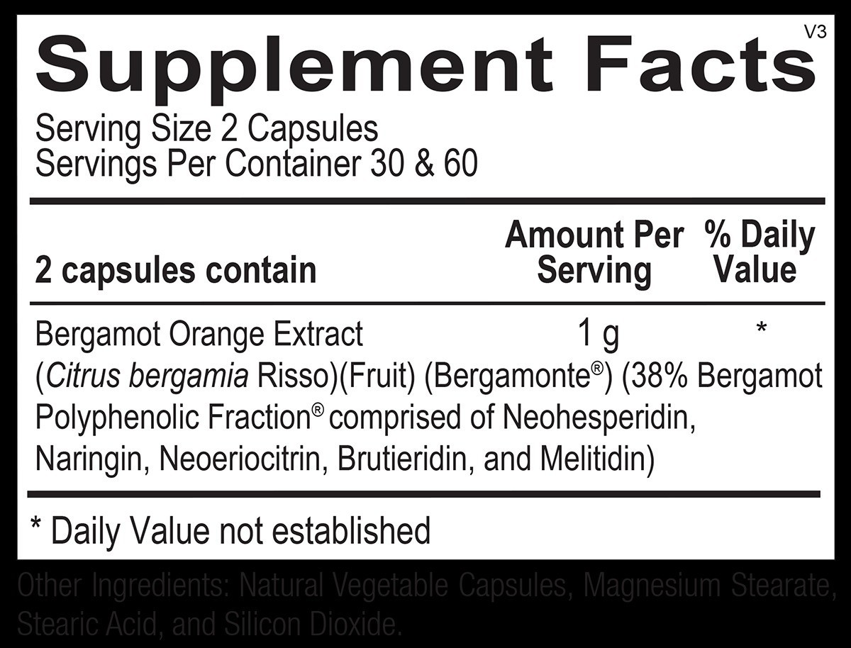 Bergamot BPF – 60Capsules