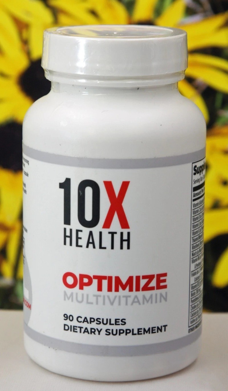 10 X Health Optimize Methylated Multivitamin 90 Capsules,