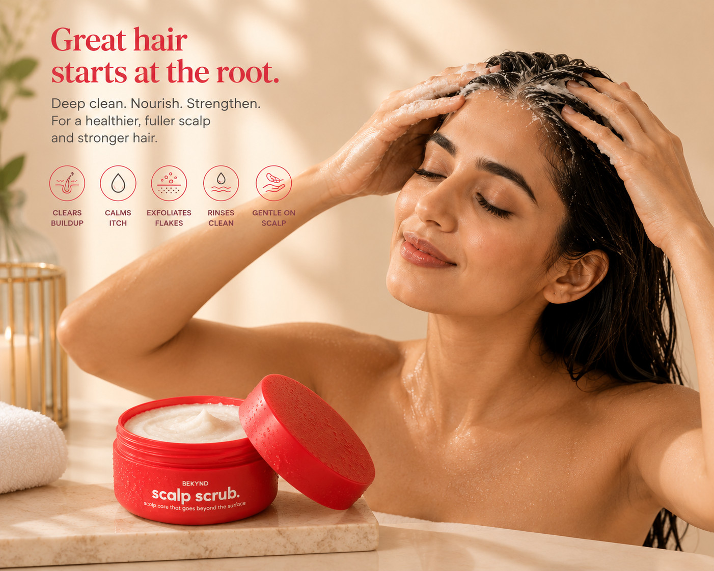 Bekynd Scalp Scrub 6.7 fl oz – 200ml