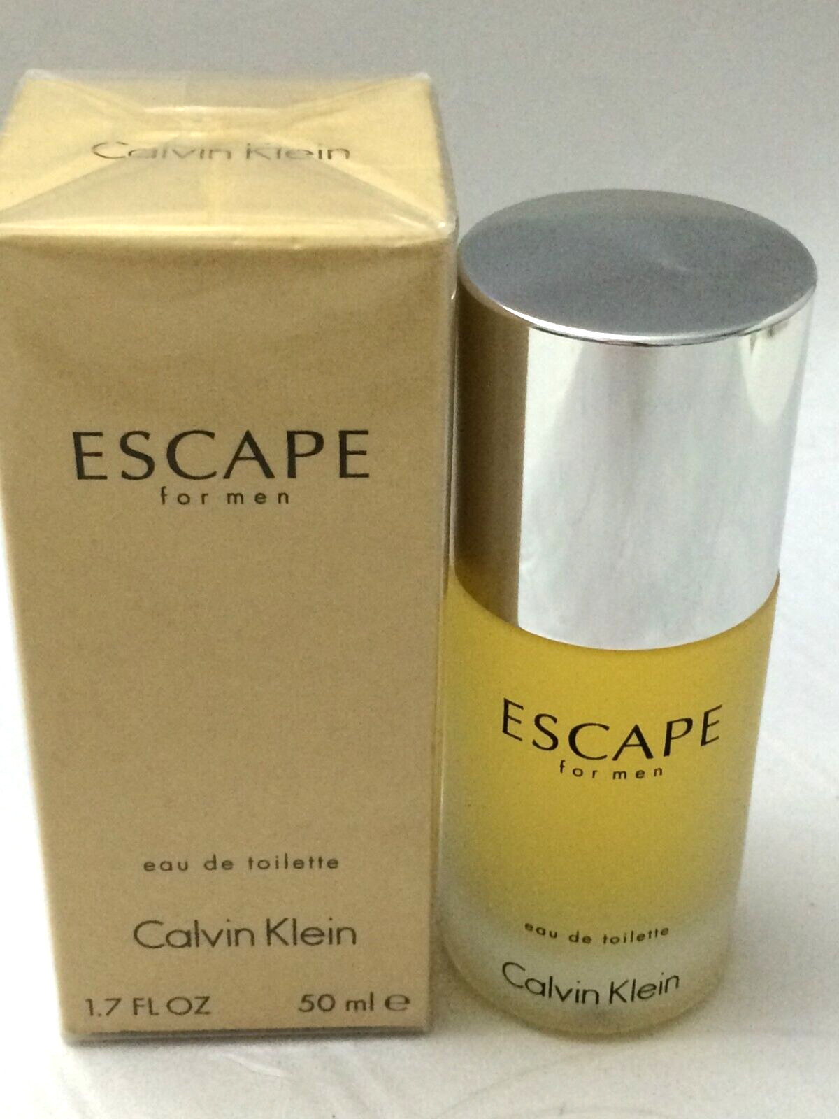 ESCAPE for Men Calvin Klein by Unilever Cosmetic Cologne 1.7oz /50ml EDT Splash