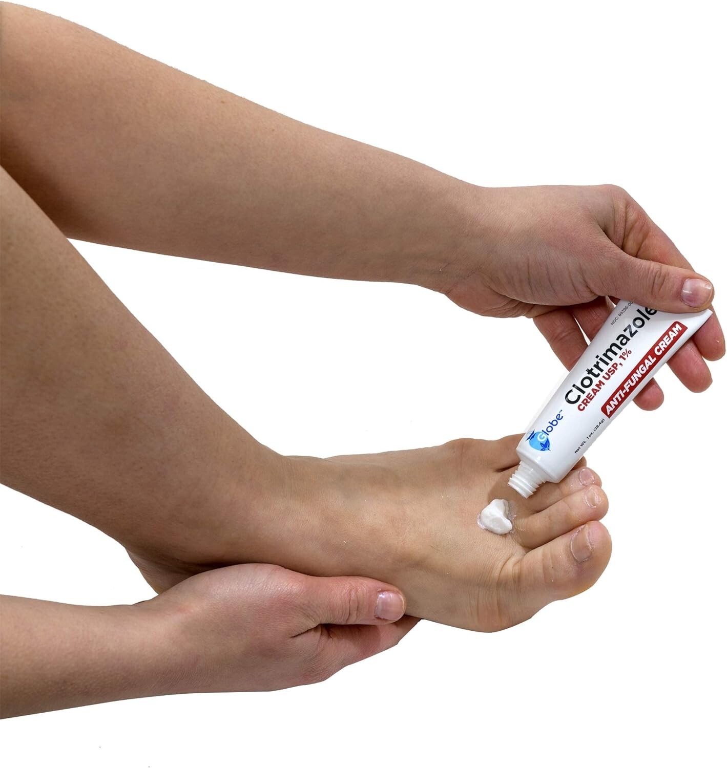 5 Pack Anti-Fungal Cream Cure Athletes Foot, Jock Itch,Compare to Lotrimin AF 1%