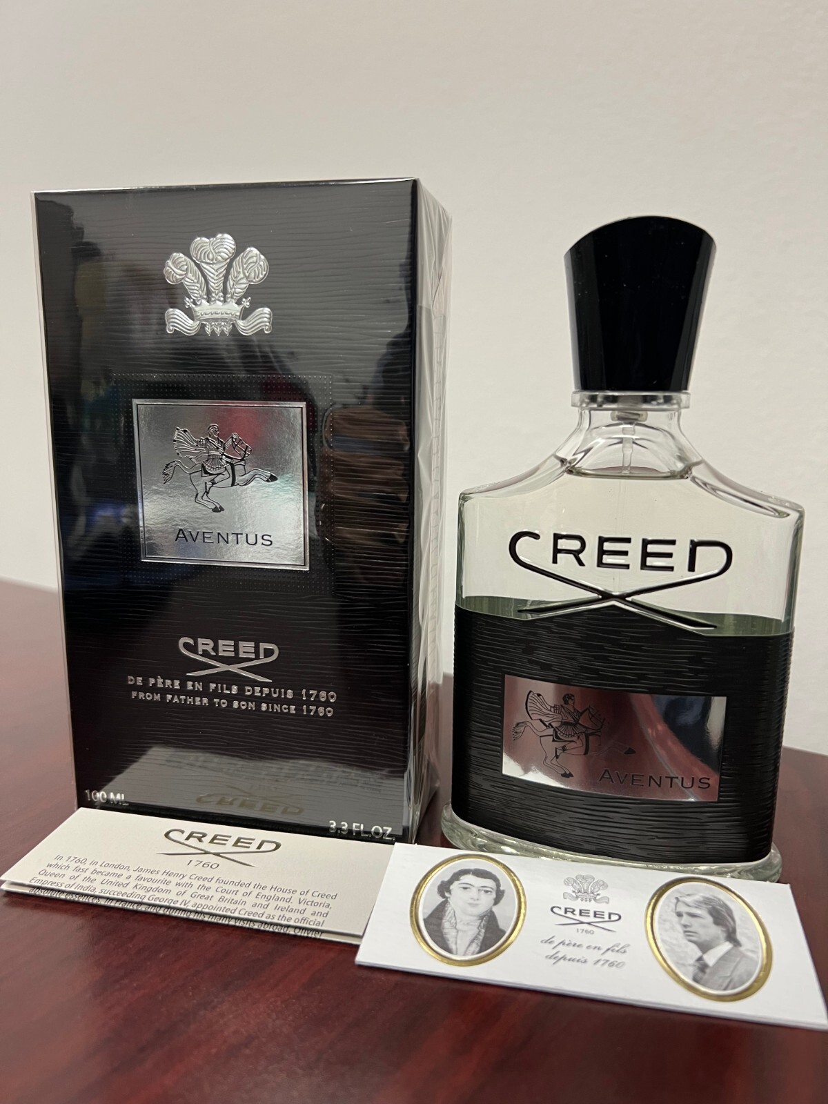 *Authentic* CREED AVENTUS FOR MEN 3.3 FL oz / 100 ML EDP Spray Batch # L4222A11A