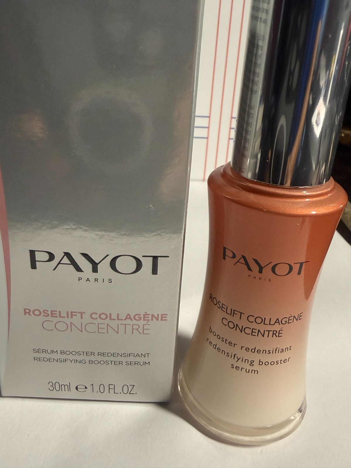PAYOT Reselift Collagen Concentrate REDENSIFYING BOOSTER SERUM, 1.0 FL OZ NIB