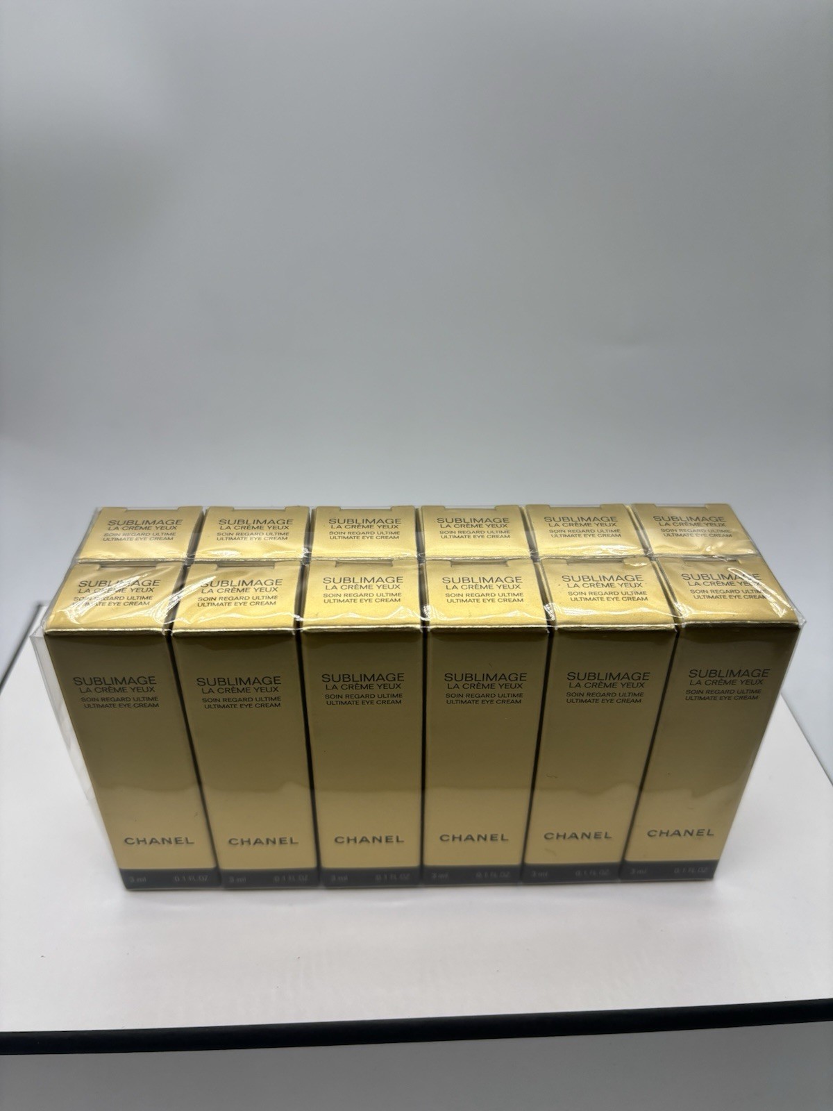 CHANEL SUBLIMAGE LA CRÈME YEUX 12 Pack 0.1 Oz Samples