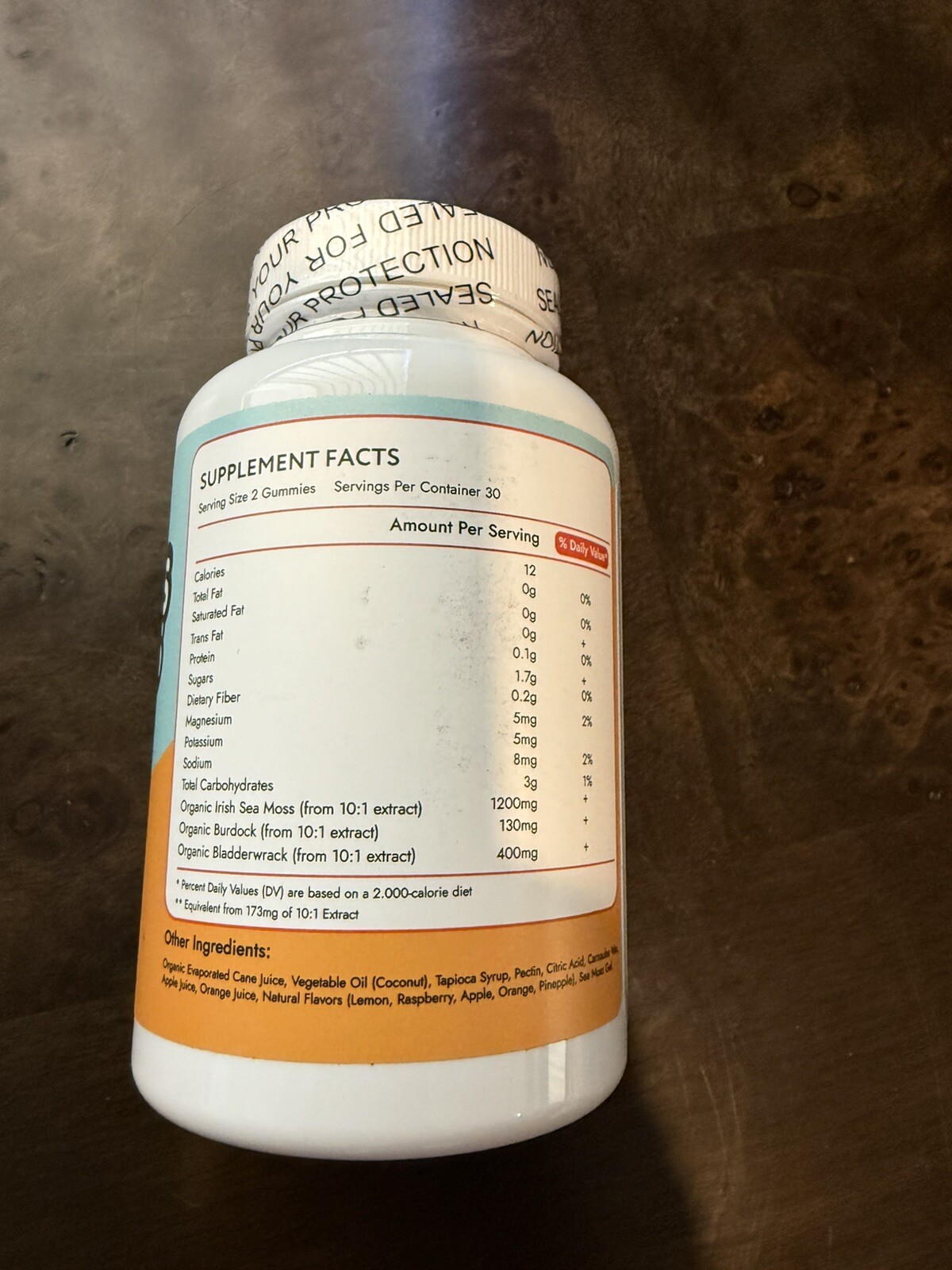 Sea Moss 60 Gummies -2 per serving Mixed Flavor EXP 3/27 NEW