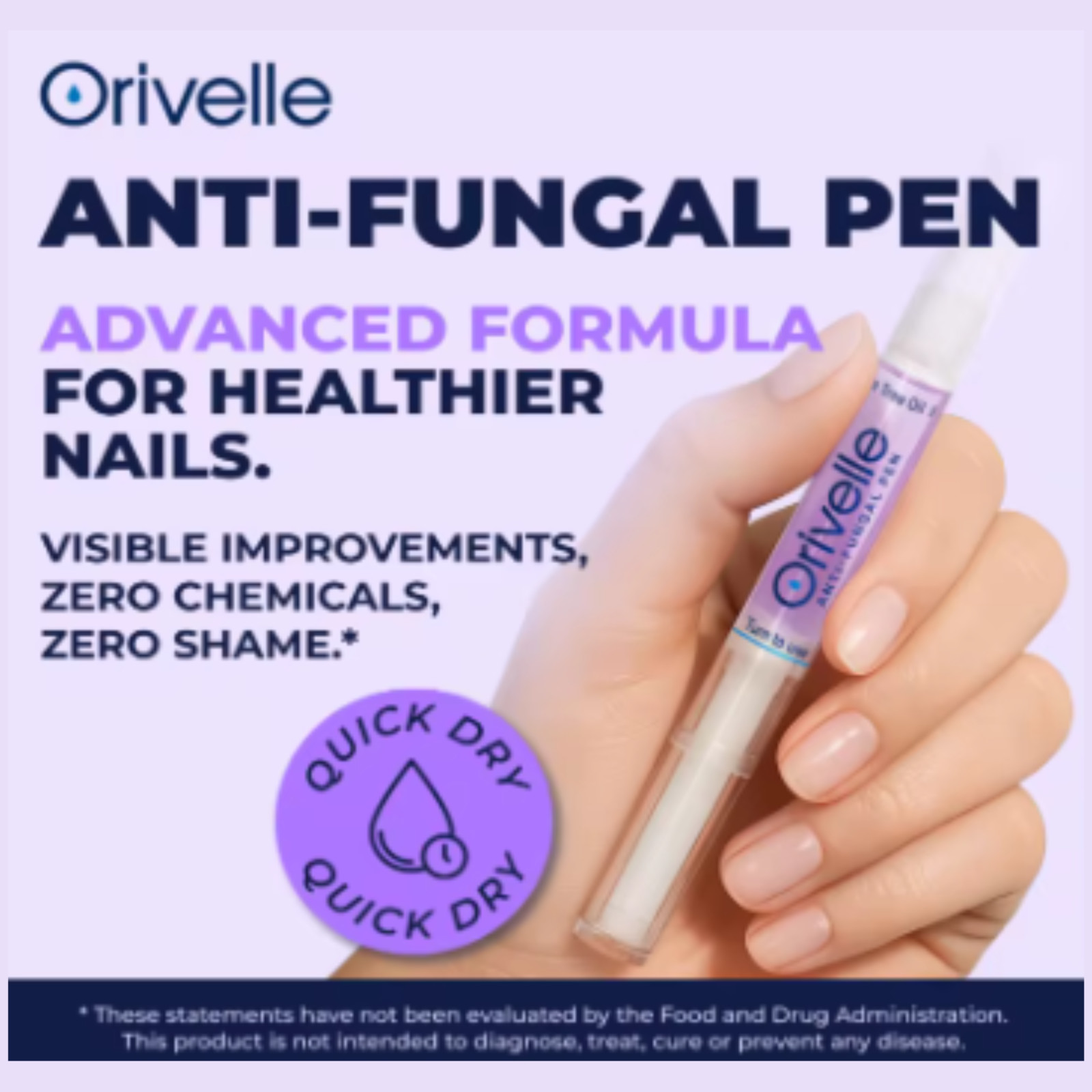 Orivelle SwissClear Antifungal Nail Repair Pen | Liquid Nail Care Treatment
