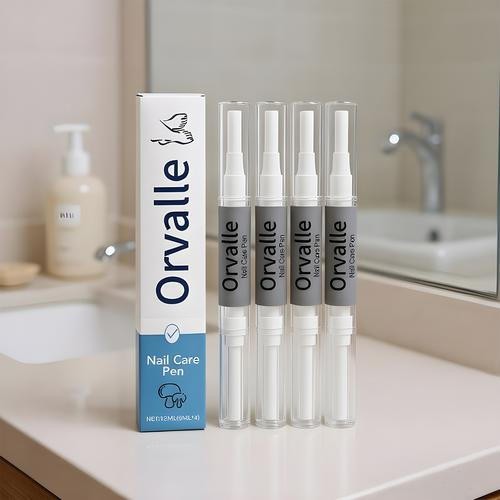 4 PCS Damaged Nail Fungus Pen Pen, Fingernail Restoration Care Orville 3ml/PCS`