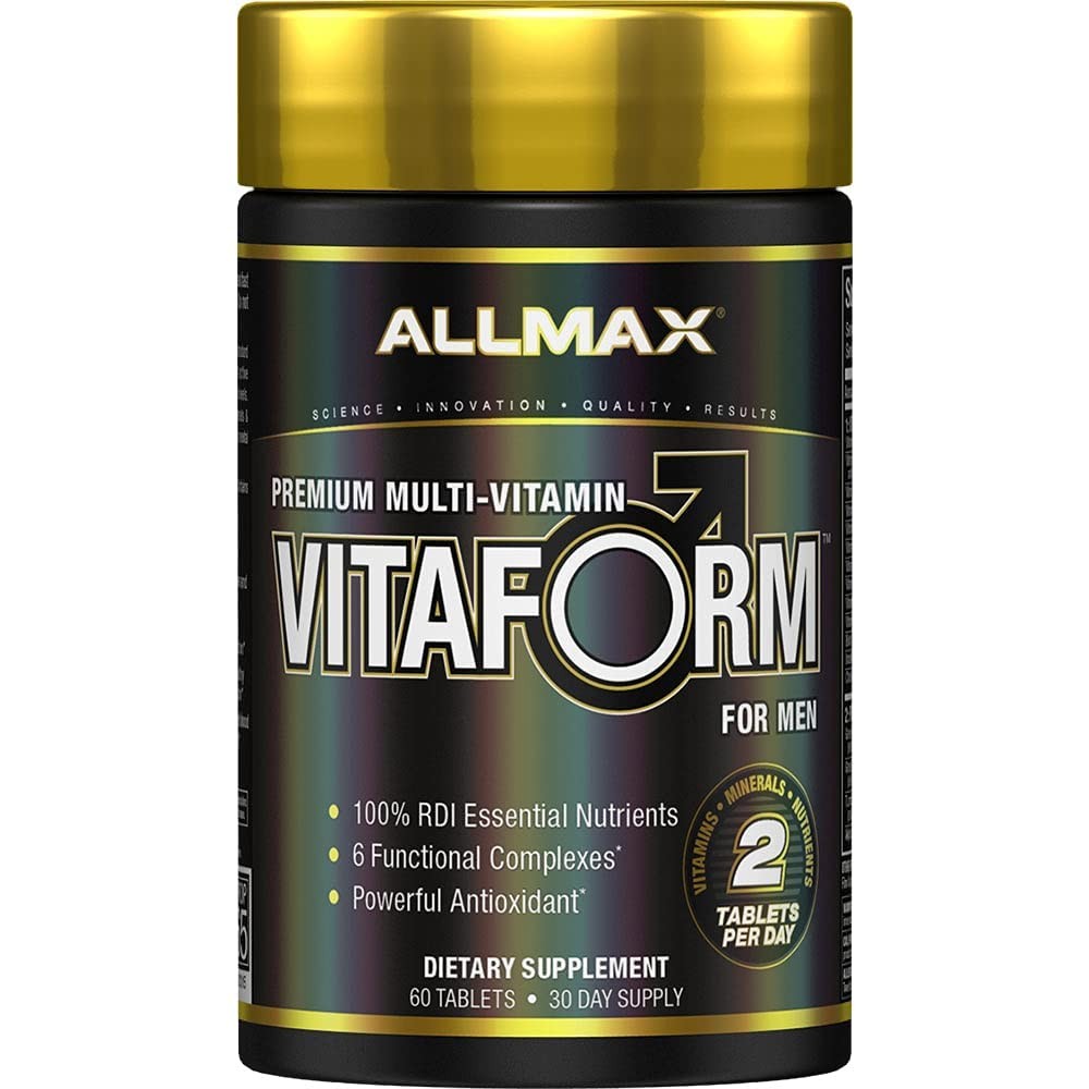 AllMax Nutrition – Vitaform – Multi-Vitamin 60 Count (Pack of 1), No Color