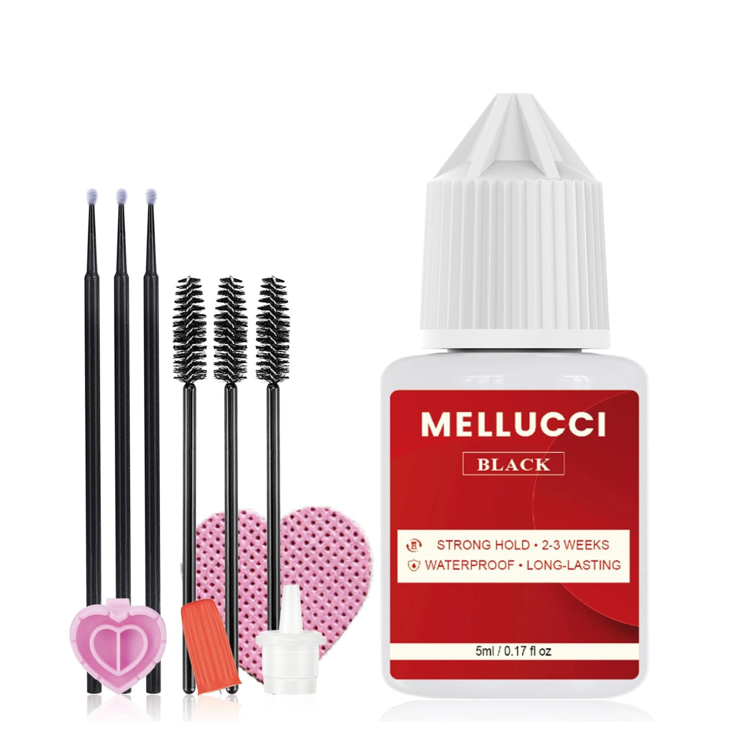 Cluster Lash Glue Strong Hold Waterproof Lash Extension Glue for DIY and Profess