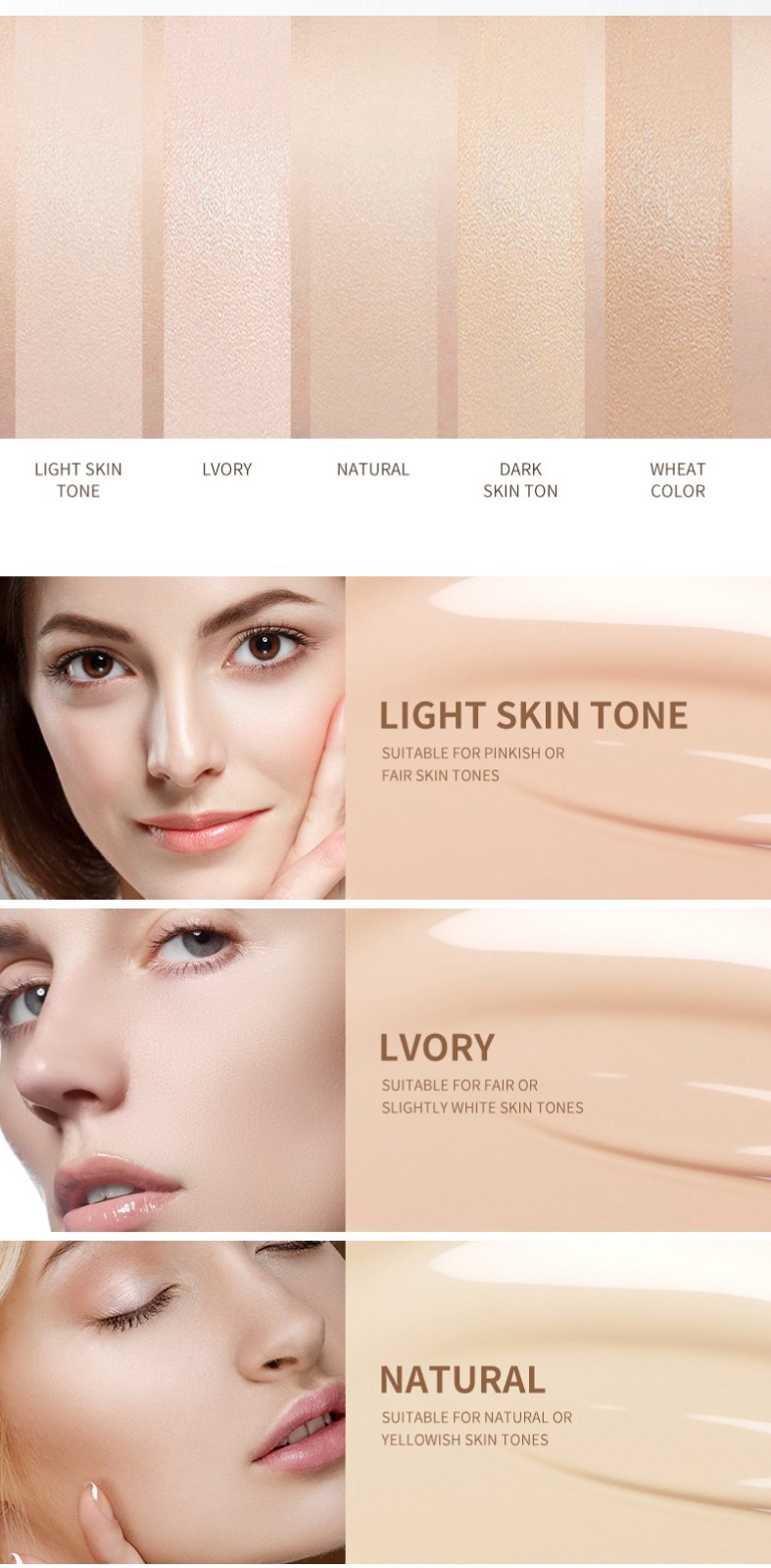 Eraser Foundation Stick Nose contour concealer cream to cover acne marks and bri