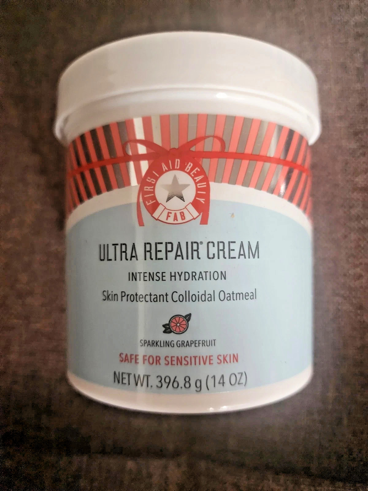 First Aid Beauty Ultra Repair Cream SPARKLING GRAPEFRUIT 14oz Sealed exp 2027