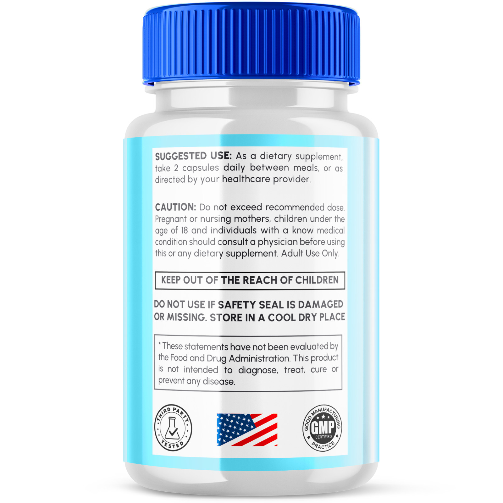 Nerve Fresh Advanced Nerve Support Formula Maximum Strength Vitamin 120 Capsules