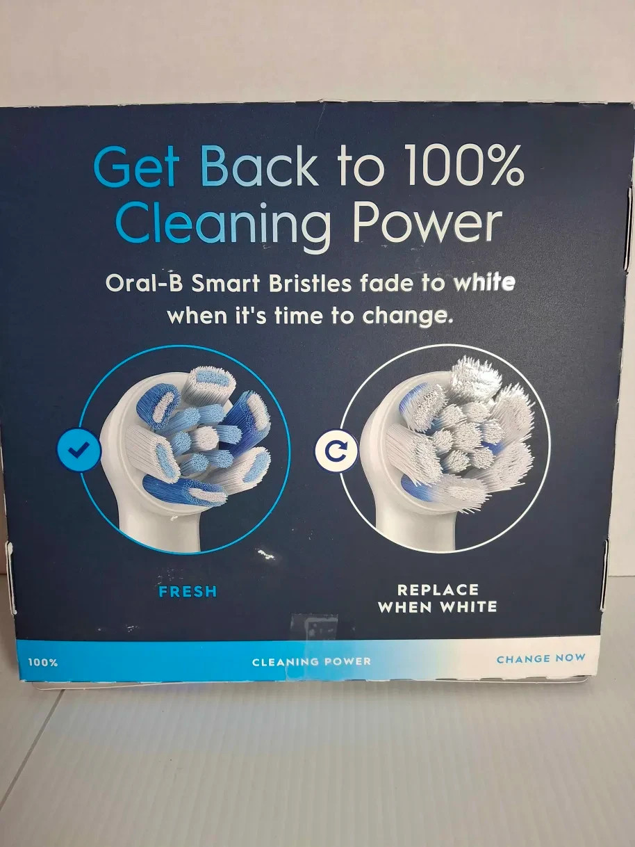 Oral B Replacement Brush Heads iO Deep Clean Round 9 Pack New Open Box