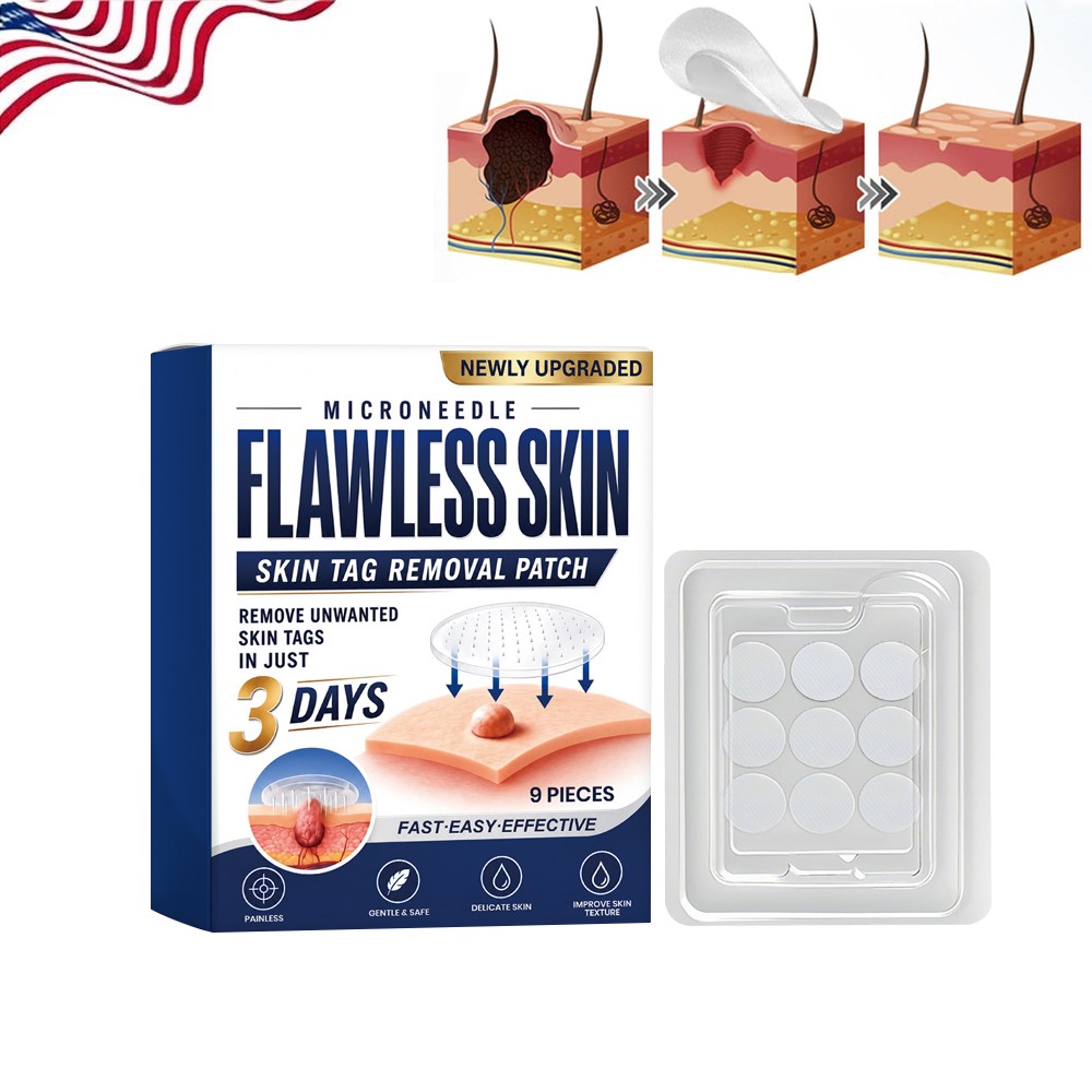 Hydrocolloid Patches, 2-in-1, Newly Upgraded, For Face And Body, Flawless Skin