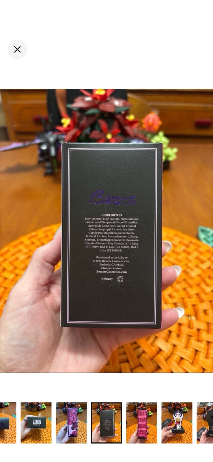 Bésame Disney Villains Yzma Nail Polish Extract of Glamour Fluid 0.5 oz