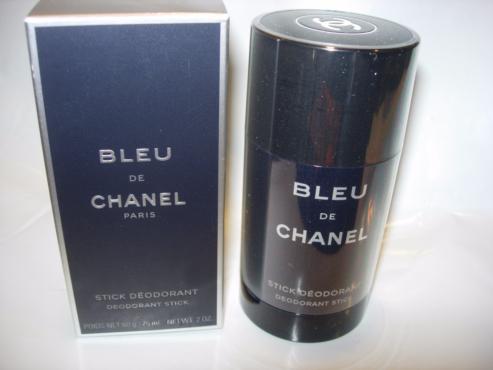MENS NEW BLEU DE CHANEL SCENTED Deodorant SOLID Stick 2 OZ FRESH WOOD CITRUS
