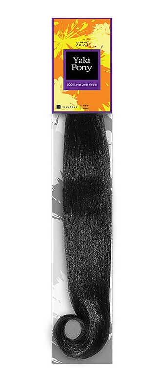 LIVING COLOR Synthetic Braiding Hair YAKI PONY