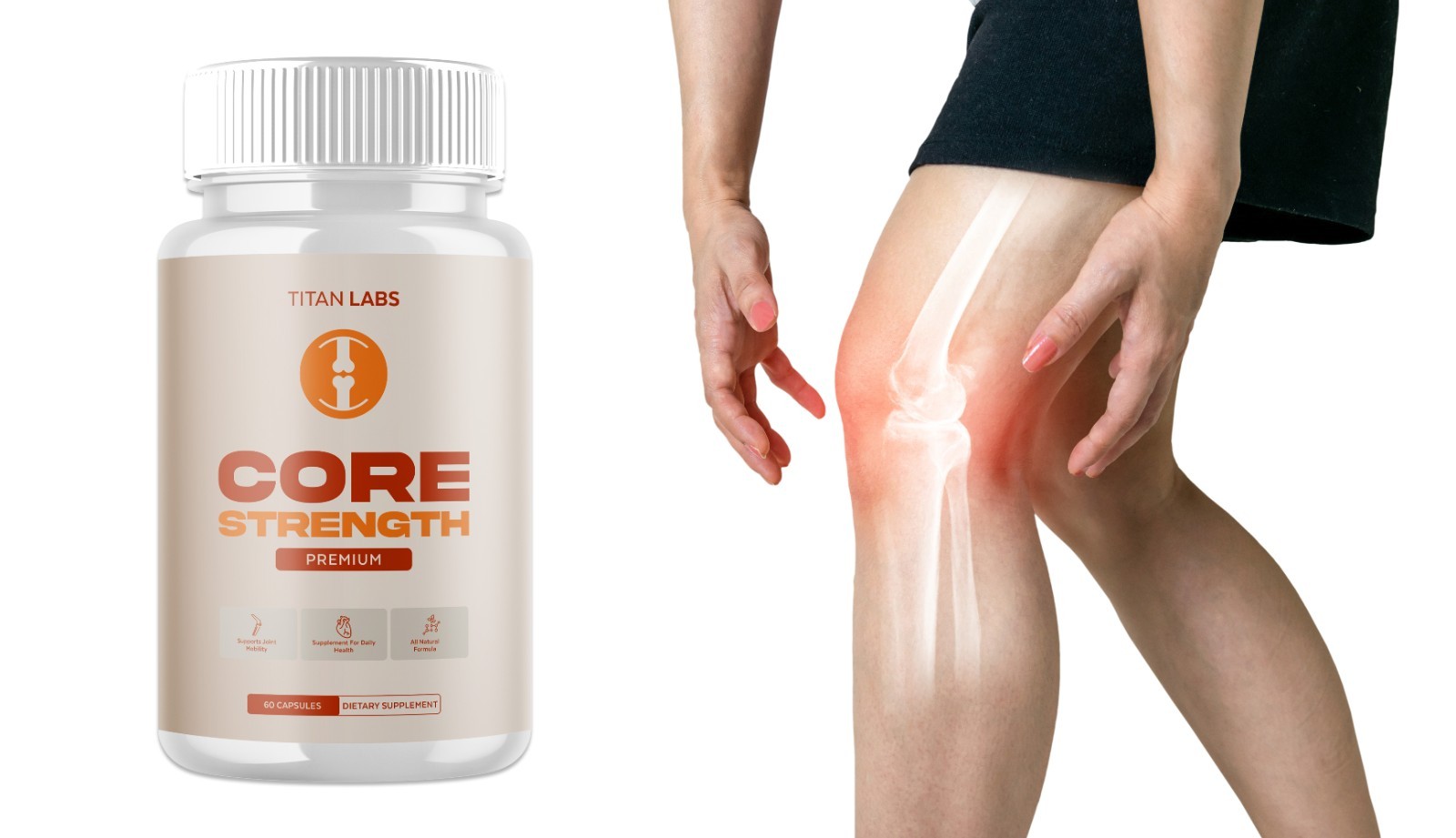 (5 Pack) Core Strength Joint Support Advanced Formula CoreStrength 300 Capsules