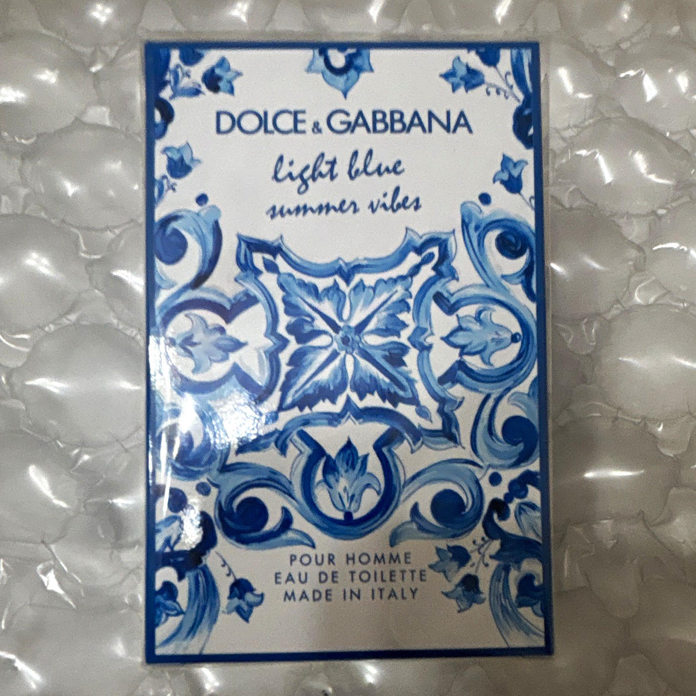Dolce & Gabbana Light Blue Summer Vibes Pour Homme EDT Spray, 2.5 fl oz