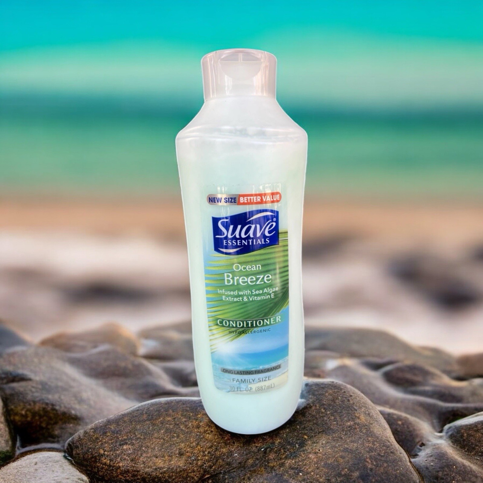 Suave Essentials Ocean Breeze Refreshing Conditioner FAMILY SIZE 30fl.oz NEW