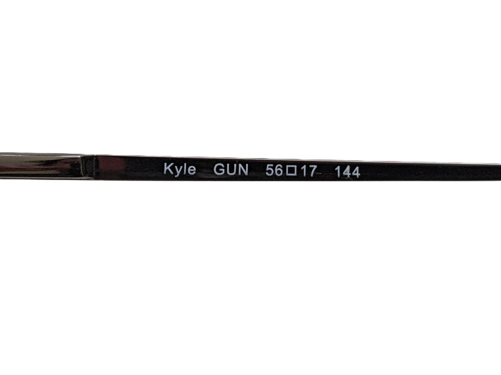 Unknown TR167 A.S. Kyle Gun Pilot Full Rim Eyeglasses Frames: Gunmetal 46-19-140